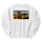 ADOの大富豪の猫 Heavyweight Crew Neck Sweatshirt