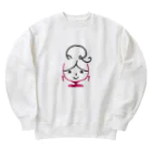 ロゼ活！のロゼ子グッズ Heavyweight Crew Neck Sweatshirt