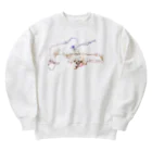 ajajniikoのごちゃごちゃアクセサリー Heavyweight Crew Neck Sweatshirt