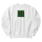 OTIRUBUTUBUTUの番人大ザウルス Heavyweight Crew Neck Sweatshirt