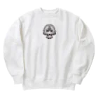 のかのかわいいメイドさん Heavyweight Crew Neck Sweatshirt