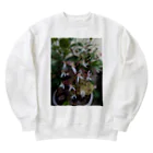 ミクロのユキノシタのお花が可愛らしい〜 Heavyweight Crew Neck Sweatshirt