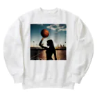 hikaLinootoのbasketgirl Heavyweight Crew Neck Sweatshirt