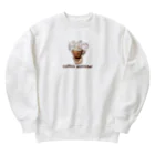 leisurely_lifeのCoffee Monster Java Heavyweight Crew Neck Sweatshirt