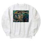 ちよかこ🕊️のおさかに Heavyweight Crew Neck Sweatshirt