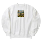 OTIRUBUTUBUTUのいっぱいザウルス Heavyweight Crew Neck Sweatshirt