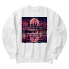 Nodoka Silence Library - WEB SHOPのElectro Moon Heavyweight Crew Neck Sweatshirt