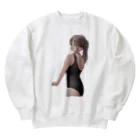 studio Azurの水着少女 Heavyweight Crew Neck Sweatshirt