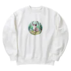 TMRの水彩猫 Heavyweight Crew Neck Sweatshirt