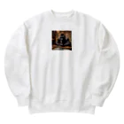 kenkenGTRのロンゴリラ Heavyweight Crew Neck Sweatshirt