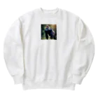 sunday_sataurday_freedayの負けず嫌いなゴリラ Heavyweight Crew Neck Sweatshirt