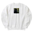 sunday_sataurday_freedayの無口なゴリラ Heavyweight Crew Neck Sweatshirt