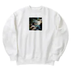 _marine_の一人の時間 Heavyweight Crew Neck Sweatshirt