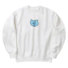 kanoのお店のゆる猫くん Heavyweight Crew Neck Sweatshirt