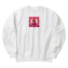 pinkgalmermaidのピンク　セクシー　マーメイド Heavyweight Crew Neck Sweatshirt