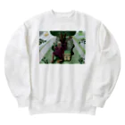 Noedewamaiの百姓と地蔵 Heavyweight Crew Neck Sweatshirt