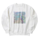 幻想世界のイーハトーブの幻風景 Heavyweight Crew Neck Sweatshirt