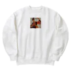 AQUAMETAVERSEの戦国レイブ　Tomoe bb 2712 Heavyweight Crew Neck Sweatshirt