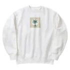 Ry-tのシンプル　ヤシ　ワンポイント　Tシャツ　シャツ　 Heavyweight Crew Neck Sweatshirt