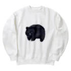 ゆきの絵です。のウォンバット Heavyweight Crew Neck Sweatshirt