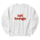 Lofi LoungeのLofi Lounge 赤 Heavyweight Crew Neck Sweatshirt