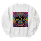 HIROYAN5935のレインボースカル Heavyweight Crew Neck Sweatshirt