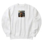 ぽめさくのぽめ勇者 Heavyweight Crew Neck Sweatshirt