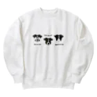 AwagoModeのsea no evil, hear no evil, speak no evil (30) Heavyweight Crew Neck Sweatshirt