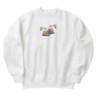 manaco-のかき氷 Heavyweight Crew Neck Sweatshirt