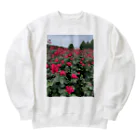 癒しの空間のバラ Heavyweight Crew Neck Sweatshirt