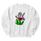 ババロア"sファミリーのひと夏の恋、始まるんじゃない？ Heavyweight Crew Neck Sweatshirt