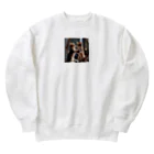 aqua-roomのあなたは誰？ Heavyweight Crew Neck Sweatshirt