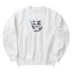 Atomの宇宙の戦士たま Heavyweight Crew Neck Sweatshirt