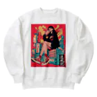 遷風記（せんぷうき）の遷風記「都市の呼吸」 Heavyweight Crew Neck Sweatshirt