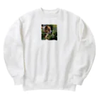 neeeeeeの草と犬 Heavyweight Crew Neck Sweatshirt