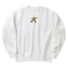 びっくりかにさんのオカシナオカリナ Heavyweight Crew Neck Sweatshirt