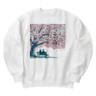 Rパンダ屋の「春風景グッズ」 Heavyweight Crew Neck Sweatshirt