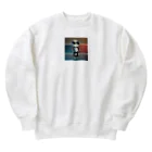 natura55のおしゃれ棒人間 Heavyweight Crew Neck Sweatshirt