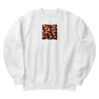 sweeshiiのカラフルなスイーツ Heavyweight Crew Neck Sweatshirt