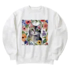 そぼろ堂の花といっしょ💐 Heavyweight Crew Neck Sweatshirt