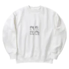 チェリモヤのにゃんこの仲間たち Heavyweight Crew Neck Sweatshirt