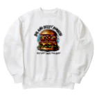 kazu_gのあなたを満足させるバーガーを! Heavyweight Crew Neck Sweatshirt