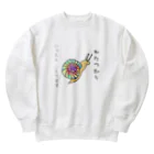 honoeのしんぼるず→かたつむり Heavyweight Crew Neck Sweatshirt