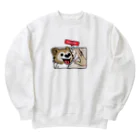 walkiesのハイタッチ！パピヨン Heavyweight Crew Neck Sweatshirt