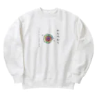 honoeのしんぼるず→かたつむりB Heavyweight Crew Neck Sweatshirt