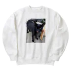 nightwalkerの黒ひょうぜッッ！ Heavyweight Crew Neck Sweatshirt