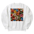 HOSHI-TANEKO🌠の🌺かわいいアクセサリーたち✨ Heavyweight Crew Neck Sweatshirt