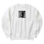 Yuelの作曲ロボット Heavyweight Crew Neck Sweatshirt