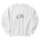 pomtoftonのFishing Cat  Heavyweight Crew Neck Sweatshirt