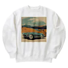 8890のヴィンテージ Heavyweight Crew Neck Sweatshirt